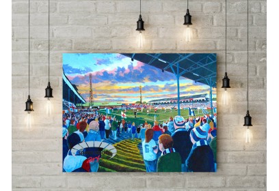 Bolton Wanderers FC Burnden Park Stadium Wall Art Canvas